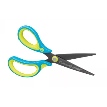 Scissors Pelikan 810296 Straight cut Blue Lime