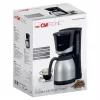 Drip coffee maker CLATRONIC KA 3327 — fully-automatic, 10-cup, 870 W, stainless steel/black