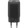 Goobay 64753 Charger for Mobile Devices Headphones - Smartphone - Tablet Black AC Fast Charging Indoor (64753)