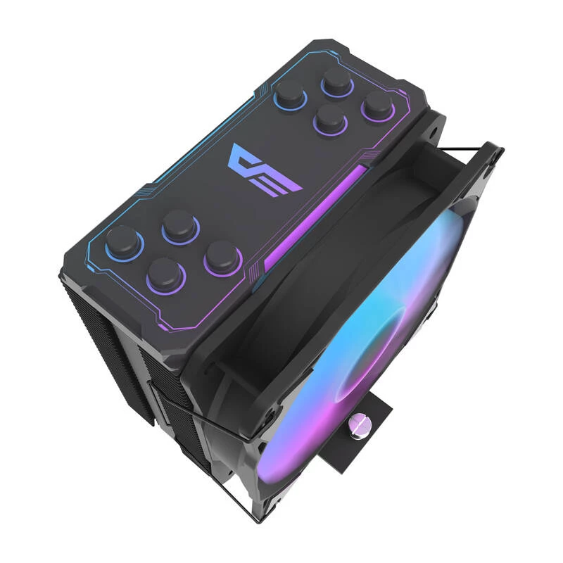 240mm Darkflash computer radiator Z4 PRO MIST BLACK with RGB lighting