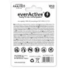 Rechargeable AAA NiMH batteries everActive EVHRL03-550 1.2V 550mAh pack of 4, cylindrical R03