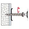 Screw Fischer 563537 65 mm Metal 50 pcs
