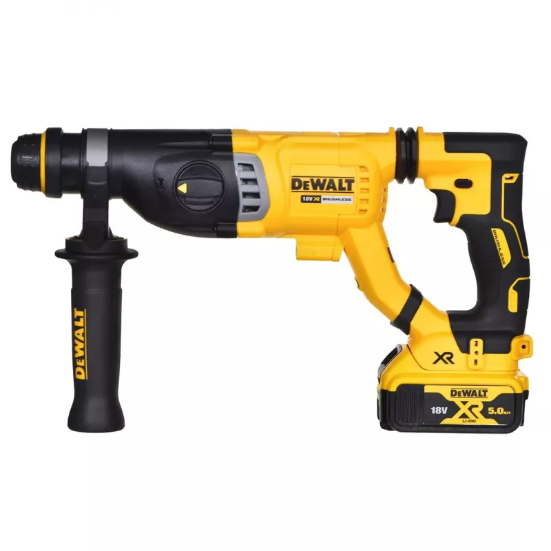 18V XR Brushless Rotary Hammer 1x5.0Ah Battery; 3j; 28mm
