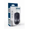 Optical mouse black USB 1.8m cable