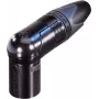 Neutrik XLR-Connector Plug, angled Number of Poles: 5 Black NC5MRX-B 1 pc(s) (NC5MRX-B)