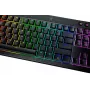 Razer | BlackWidow V4 Low-Profile Tenkeyless HyperSpeed | Keyboard | Wireless | US | Bluetooth | Black | Yellow Switches