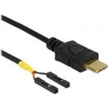 USB Cable DeLOCK 85395 0.2m USB C Black
