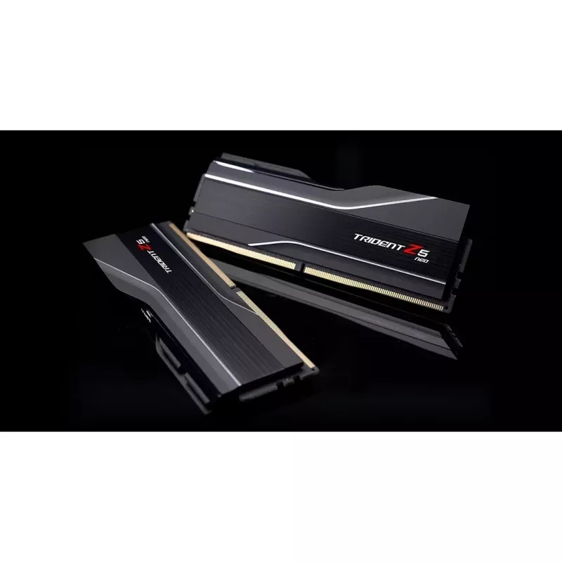 DIMM 32 GB DDR5-6000 (2x 16 GB) Dual-Kit, Arbeitsspeicher schwarz, F5-6000J3238F16GX2-TZ5N, Trident Z5 NEO, AMD EXPO