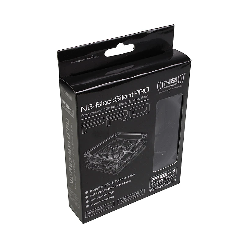 Noiseblocker BlackSilent Pro PE-1 92mm Case Fan
