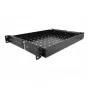 Delock - rack drawer - Black - 1U - 48.3 cm (19)