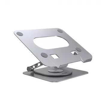 Laptop stand Unitek OT180SL01 Aluminium for 25.4–40.6 cm (10 inch–16 inch) screens, 360° swivel, 0–180° tilt