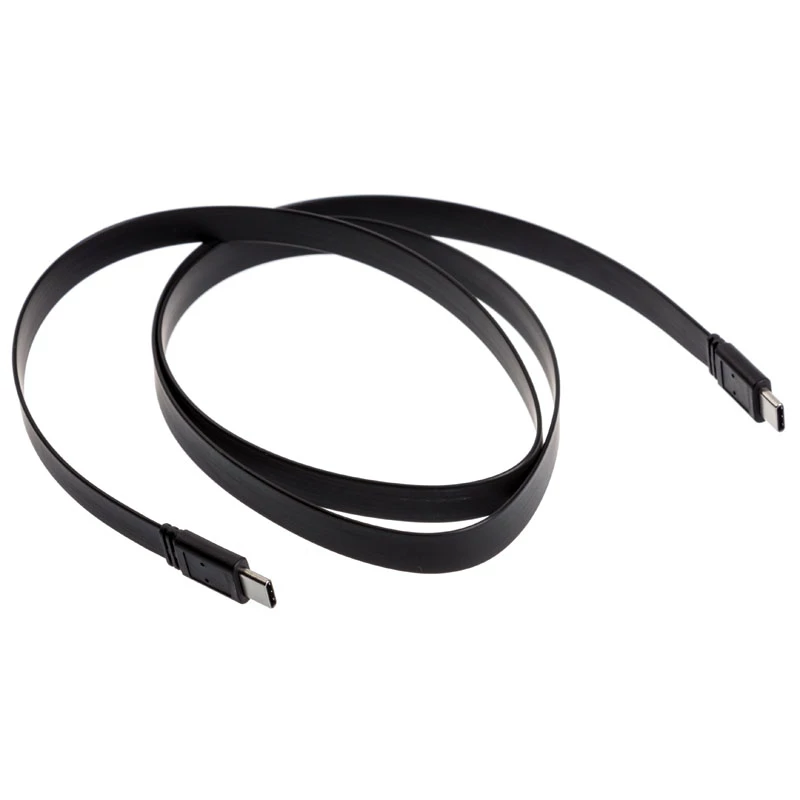 USB cable Akasa AK-CBUB46-10BK USB 3.2 Gen 2 1 m Black