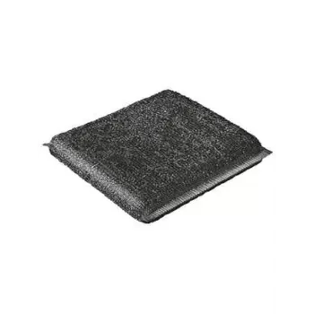 Scouring pad VILEDA 141656, fabric with stainless steel, grey, pack of 2, 115×245×20 mm, 35 g