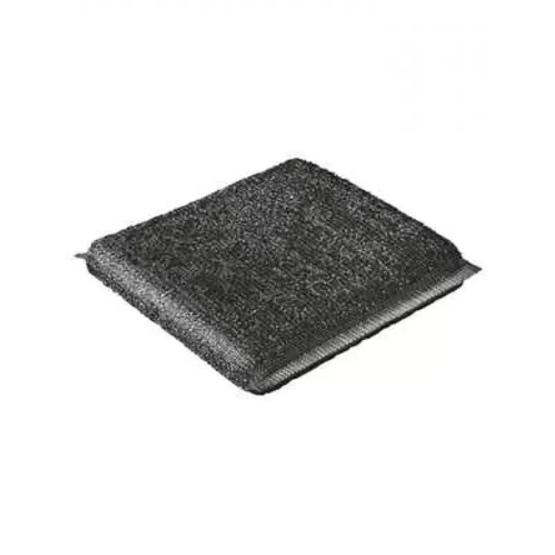 Scouring pad VILEDA 141656, fabric with stainless steel, grey, pack of 2, 115×245×20 mm, 35 g
