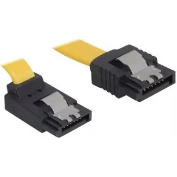 SATA cable DeLOCK 82812 0.7 m SATA 7-pin Yellow