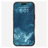 Mobile phone cover Nomad NM01389385 for iPhone 16 Pro Max, 17.5 cm (6.9 inch), brown, aluminium/PC/microfibre/leather