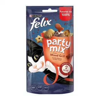 Felix Party Mix grill cat treats sachet 60 g — Felix Party Mix grill for adult cats