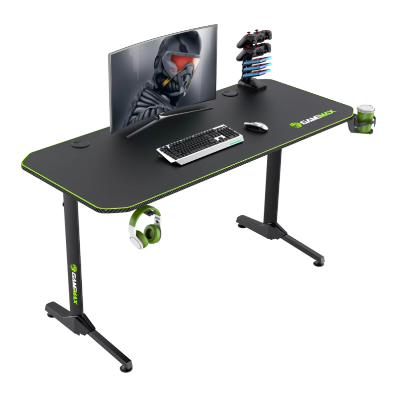 Desk GameMax D140-CARBON — gaming/office desk, net weight 20.5 kg, gross dimensions 125×795×682 mm