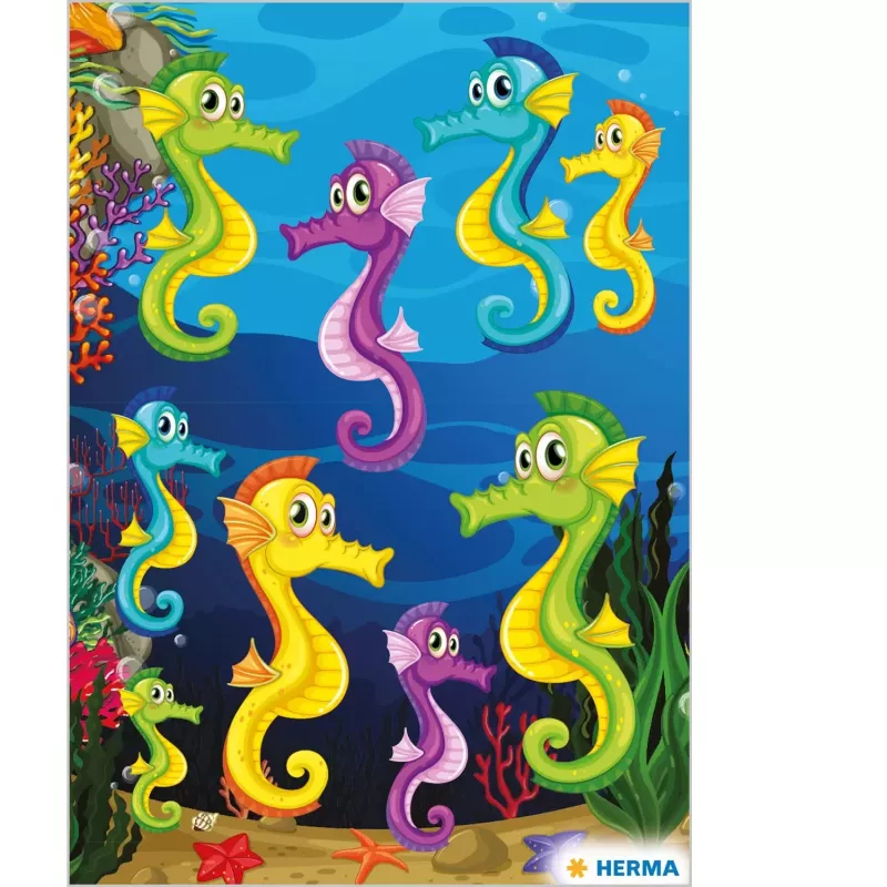 Decorative Sticker HERMA 15398 Multicolour Animal Pattern