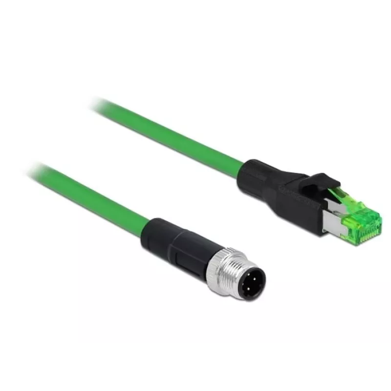 Network Cable DeLOCK 85438 RJ45 Ethernet Cat6 2m Black