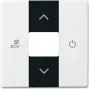 Busch-Jaeger 2CKA006220A0076 Cover Plate for Sensor Holder & -Socket Black - White (2CKA006220A0076)