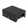 Patch Panel DeLOCK Keystone 4 Port Black