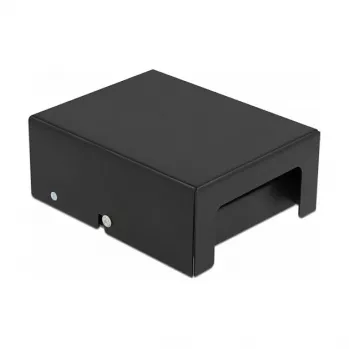 Patch Panel DeLOCK Keystone 4 Port Black