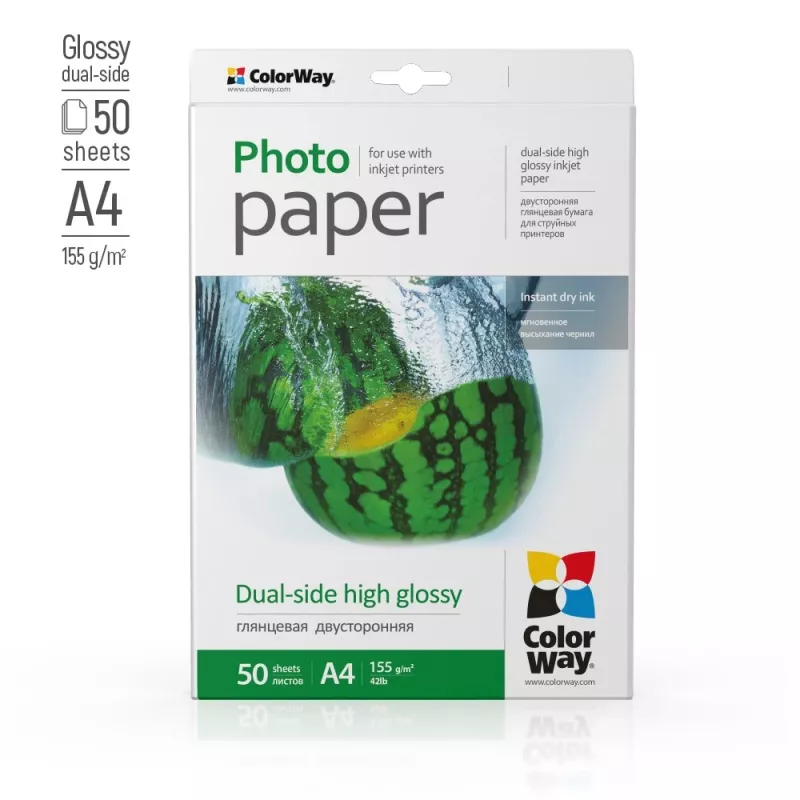 Photo paper ColorWay PGD155050A4 155 g/m² A4 50 sheets