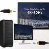 LogiLink CD0103 DisplayPort Cable DP/M to DP/M, 4K/60Hz, CCS, black, 5m (CD0103)