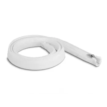 Braided Sleeve DeLOCK 20821 1 m x 20 mm white