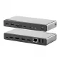 ALOGIC DV4 - docking station - for Laptop - USB-C / USB-A - 3 x HDMI, DP - 1GbE (DUCDV4)