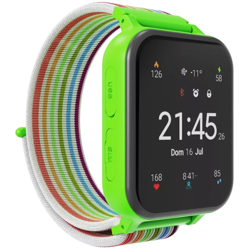Canyon KW-37 Alfie - smart watch for kids - IPS display 1.69 - IP66 - 512Mb - MP3 - games - kame