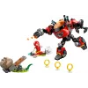 LEGO Construction Toy set Sonic the Hedgehog 77005 Knuckles vs Dr Eggman Egg Crusher Mech, 350 pcs, age 8+