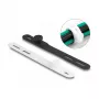 Releasable cable tie DeLOCK Soft Tie 10 pieces black white