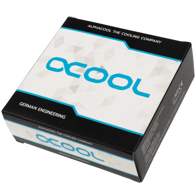 Alphacool Eiszapfen Pro Connector 16mm Hardtube Fitting G1/4, 6-Pack - chrome