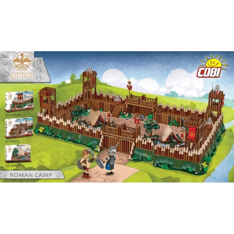 Cobi building set Imperium Romanum — Roman Camp Gate, 591 pieces
