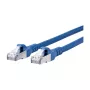 METZ CONNECT Patch Cable S/FTP Cat.6A Blue 1,0m