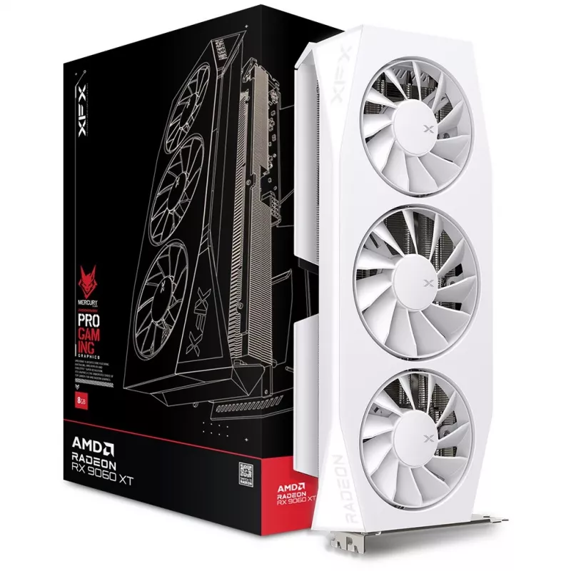 XFX Mercury Radeon RX 9060 XT OC Gaming Edition 16GB GDDR6 Graphics Card