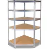 Garden tool storage rack top e shop Rack GC9030 — Galvanized steel & MDF, 900x300x1800 mm, freestanding/wall-mounted, 875 kg capacity