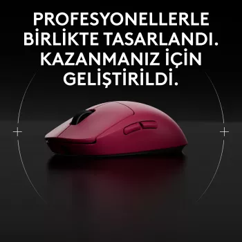 Logitech G PRO 2 - Mouse - Gaming - right- and left-handed - optical - 8 Buttons - Wireless, Wired - 2,4 GHz, USB - USB Logitech LIGHTSPEED Receiver - pink (910-007310)