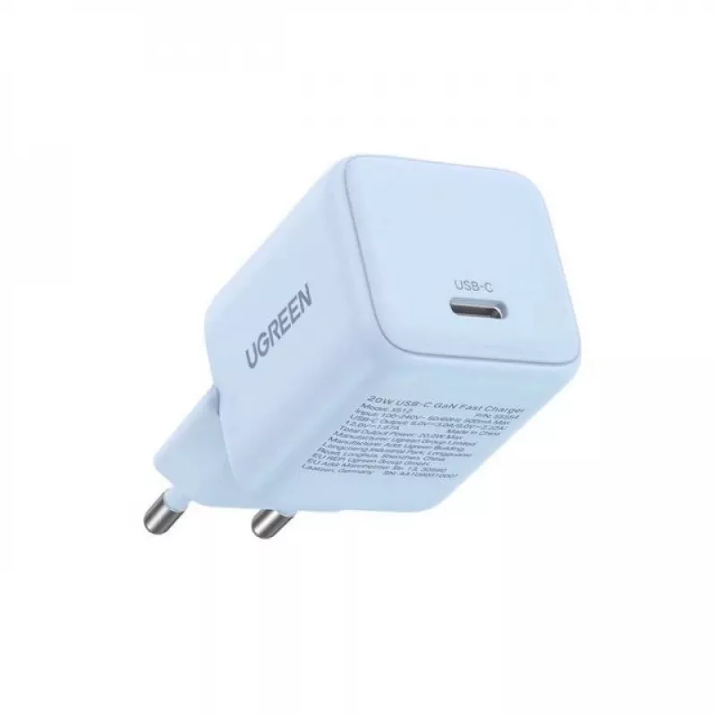 UGREEN X512 20W GAN 1X USB-C POWER ADAPTER - blue