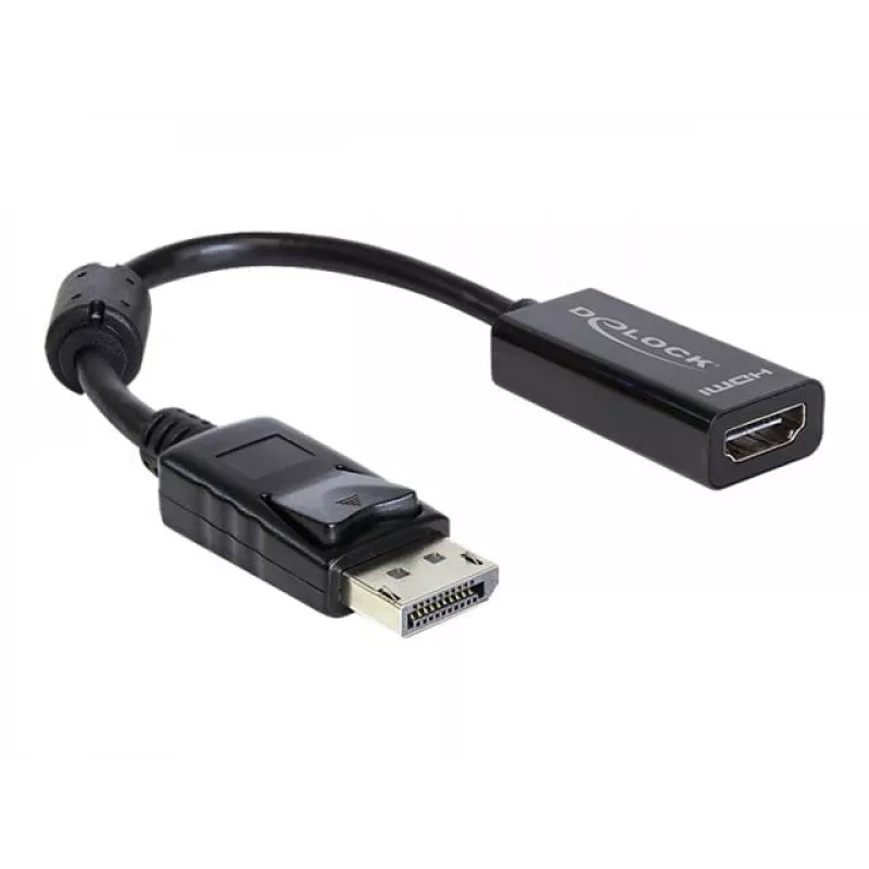 Video Cable Adapter DeLOCK 61849 0.125m DisplayPort to HDMI