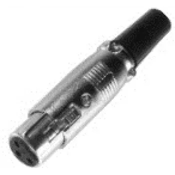 Wire connector e p CKU 2 — 2‑pin XLR, grey, pack of 2