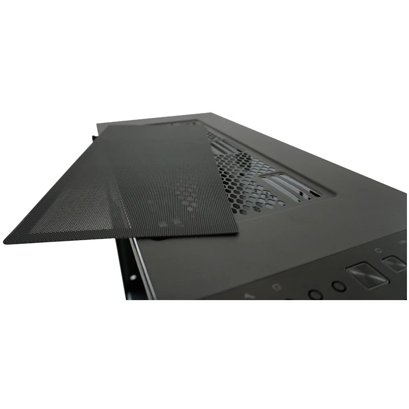 LC Power Gaming 709B Solar_System_X - Tower - ATX - without Power Supply - Black - USB/Audio (LC-709B-ON)