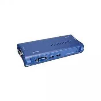 TRENDnet TK 407K - KVM-Switch - USB - 4 x KVM port(s) - 1 lokaler Benutzer - Desktop (TK-407K)