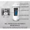Caso Turbo Hot Water Dispenser | HW 616 | Water Dispenser | 2600 W | 2.5 L | Plastic/Stainless Steel | Black/Stainless Steel