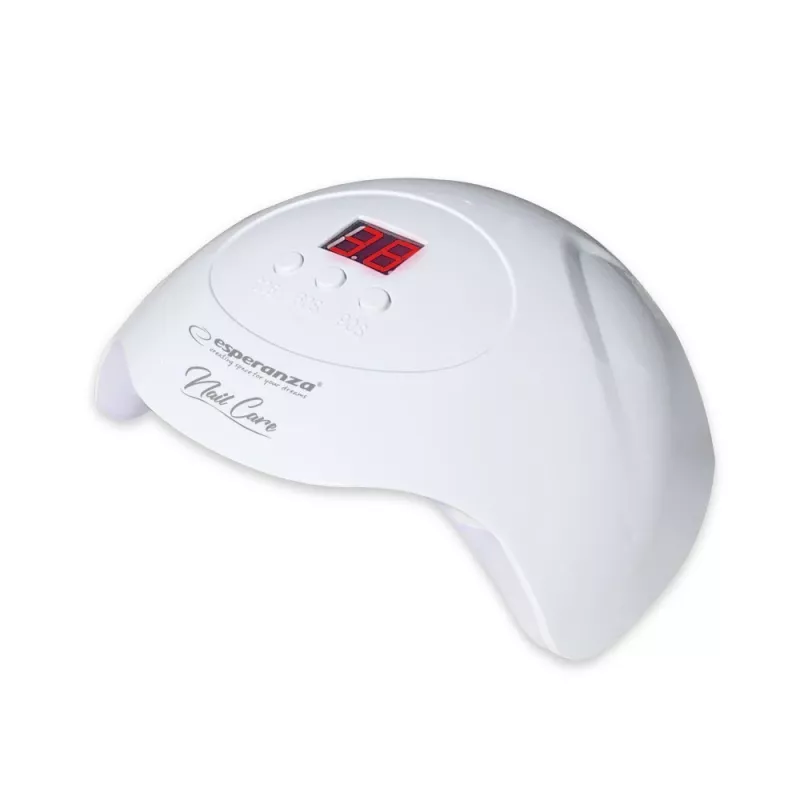 Nail dryer ESPERANZA EBN010 36W UV+LED, 15 lamps, white, built-in display, motion sensor