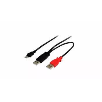 USB data cable Elotouch E796577 — USB A to USB A / Mini-USB A, 2.5 m, black