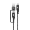 USB A to C cable TB AKTBXKUCTOA120B 1.2 m, black
