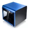 Mini-ITX PC Case RAIJINTEK METIS EVO TG — Tempered Glass, Blue